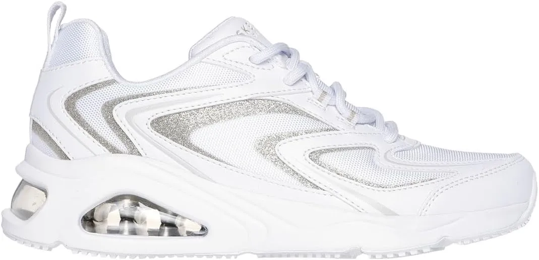 Skechers Women's Tres-air Uno-Shimm-airy Sneaker