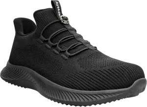 Slip On Steel Toe Shoes for Men Work Safety Sneakers Comfortable Indestructible Industrial Construction Footwear