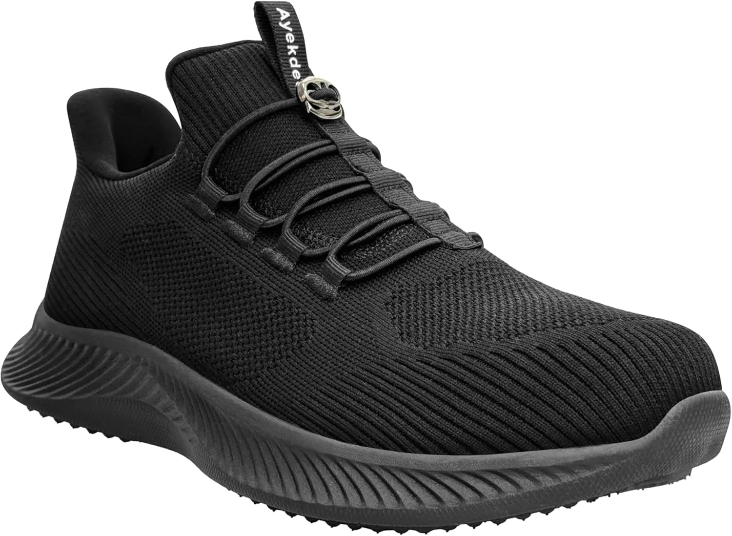 Slip On Steel Toe Shoes for Men Work Safety Sneakers Comfortable Indestructible Industrial Construction Footwear