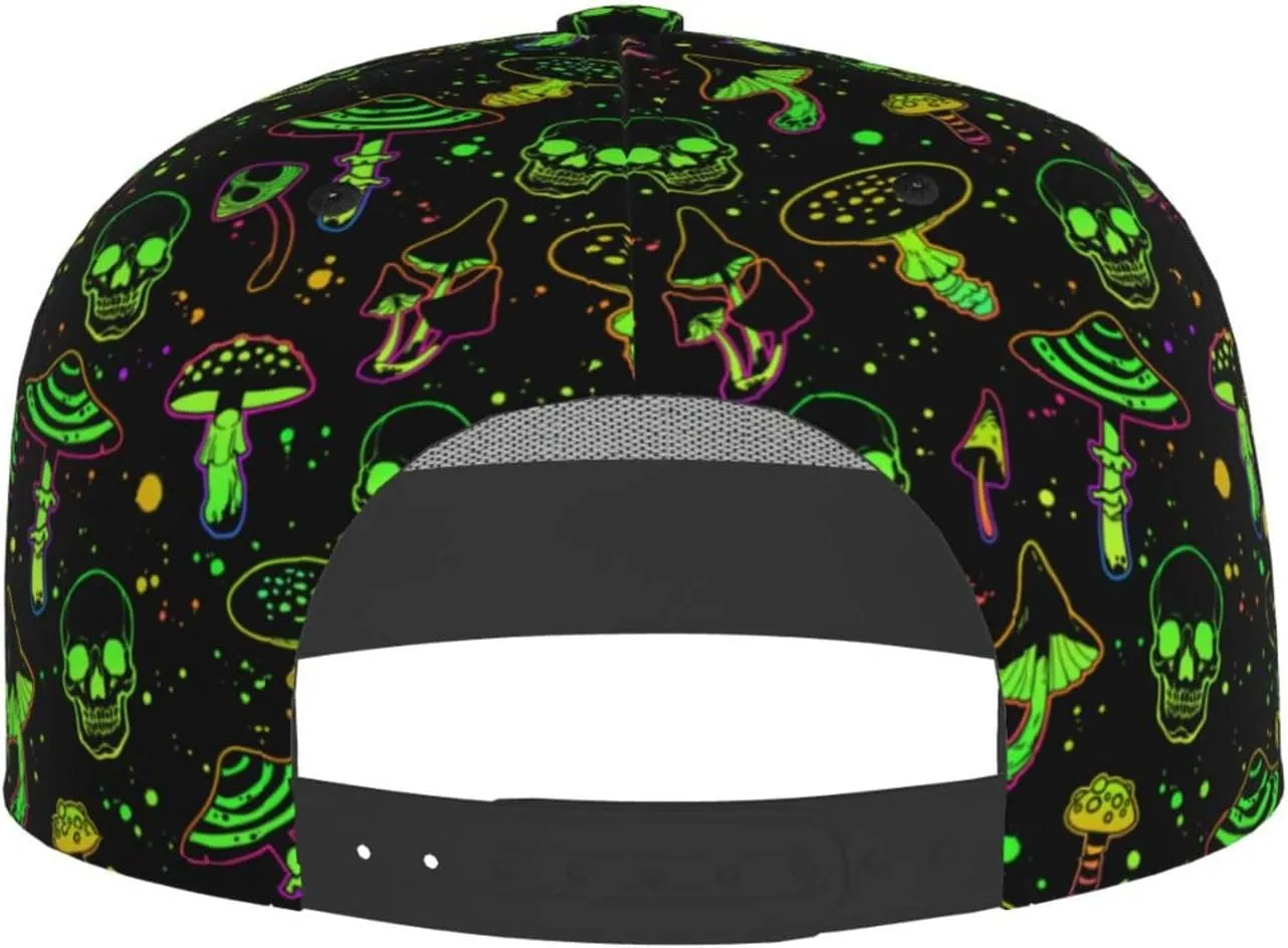 Snapback Hat for Men Women,Stylish Flat Bill Hat Baseball Caps Adjustable Flat Brim Hip Hop Baseball Hats