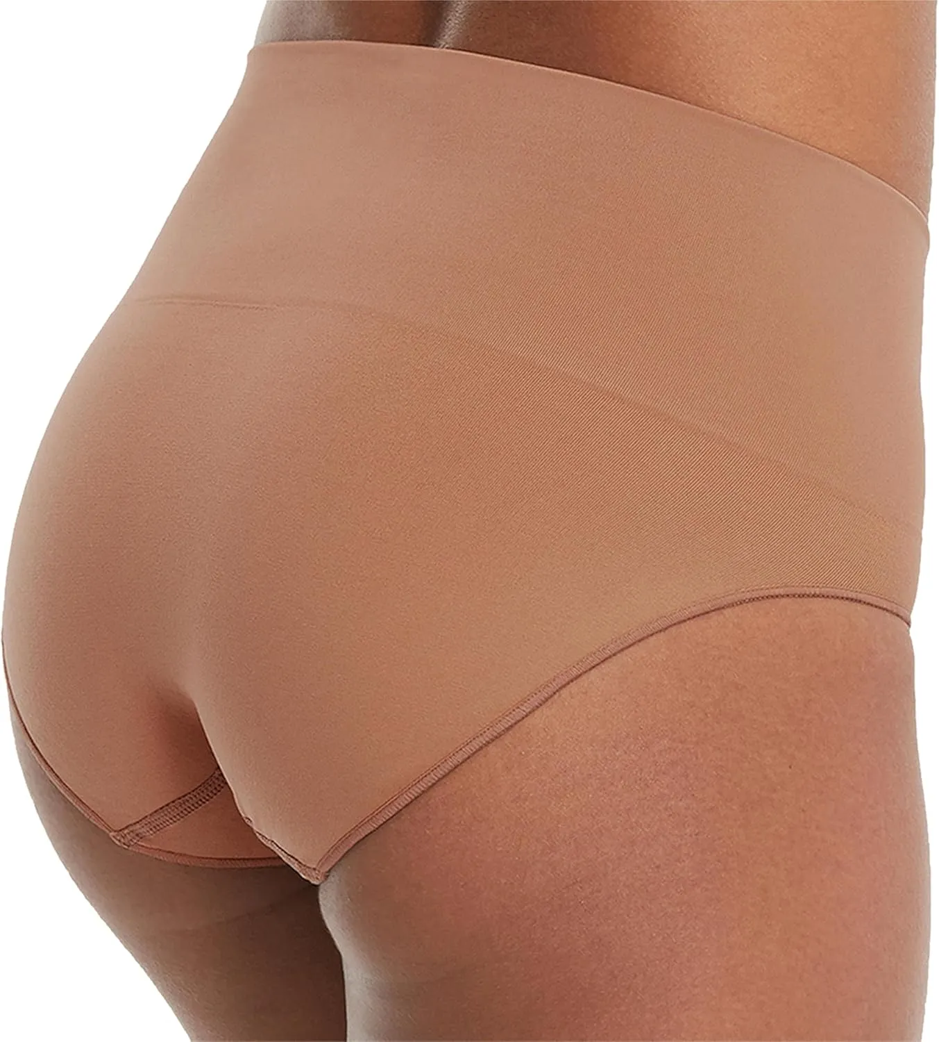SPANXshape Everyday Shaping Brief - Core Control Shapewear Underwear - Invisible Under Clothes - Seamless Design