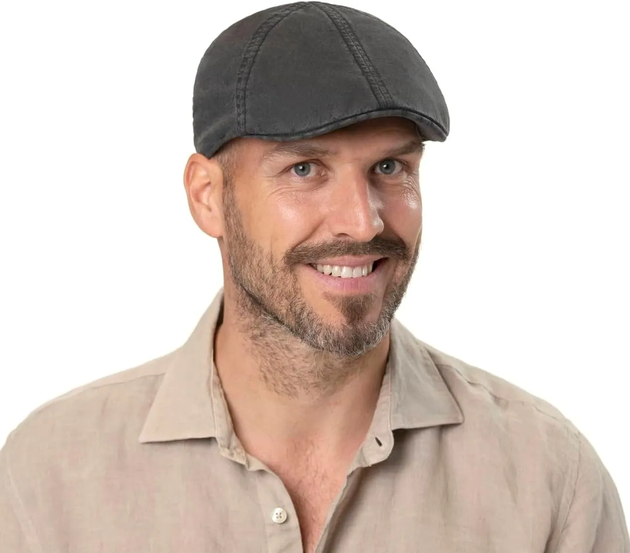 Stetson Texas Organic Cotton Flat Cap Men |