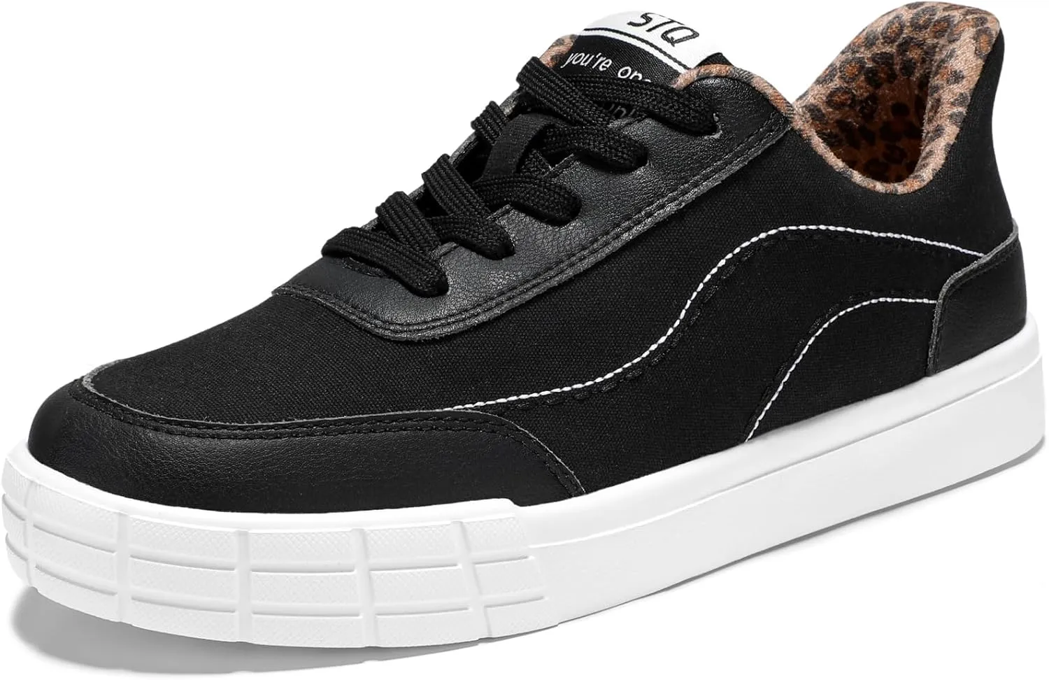 STQ Slip on Canvas Shoes for Women | Lightweight Skate Shoes Comfortable Tennis Sneakers