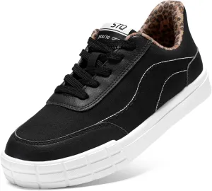 STQ Slip on Canvas Shoes for Women | Lightweight Skate Shoes Comfortable Tennis Sneakers