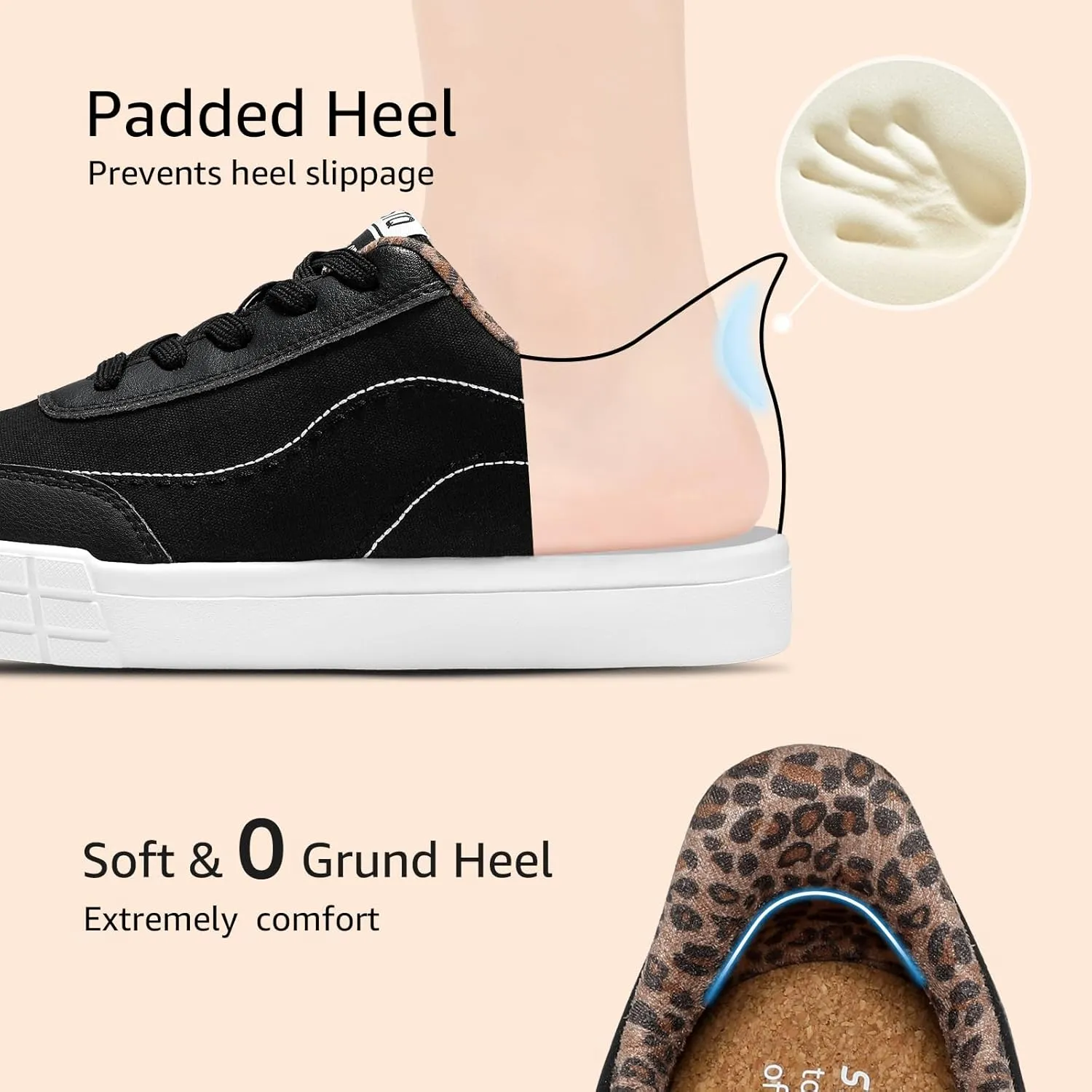 STQ Slip on Canvas Shoes for Women | Lightweight Skate Shoes Comfortable Tennis Sneakers