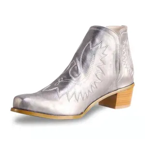 Stylish Square Toe Chelsea Boots
