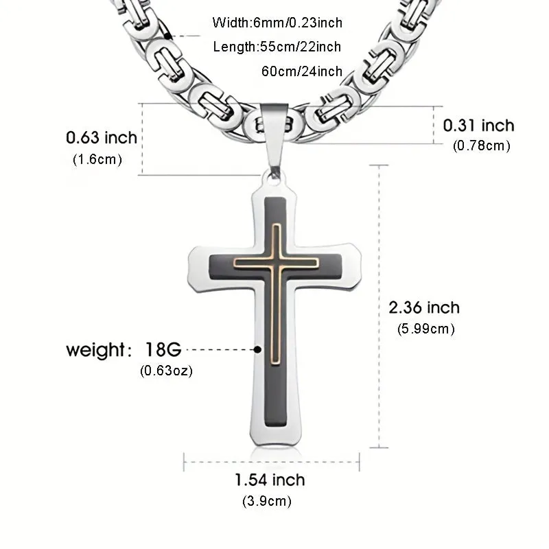 Stylish Stainless Steel Flat Chain Set