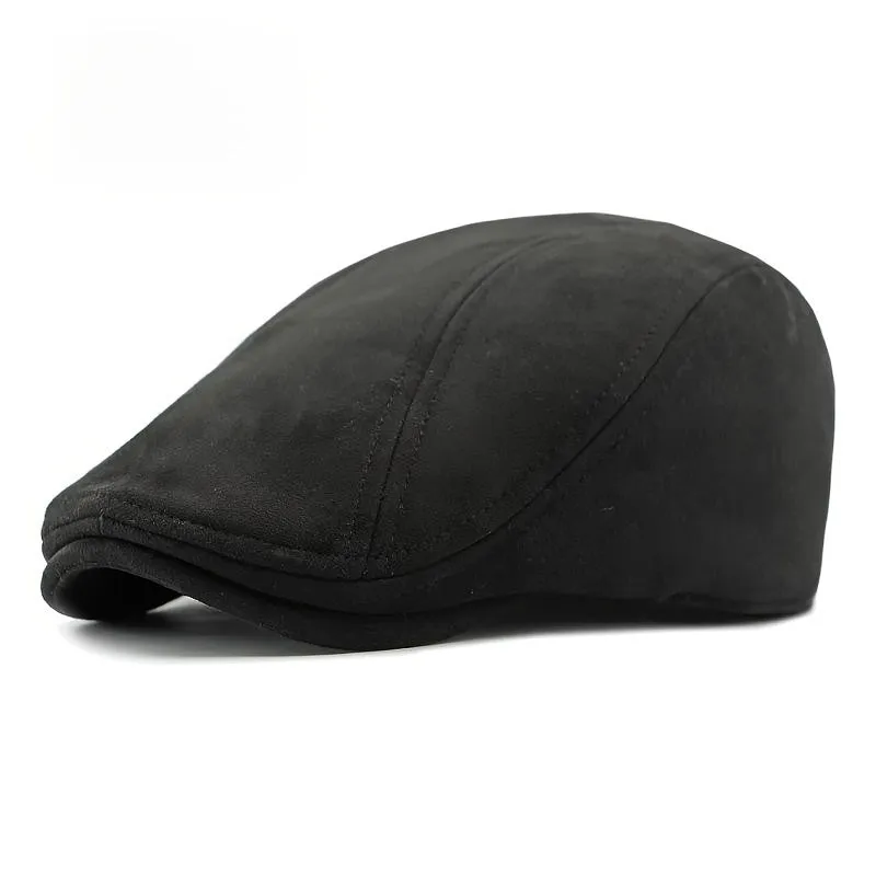 Suede Driver Cap