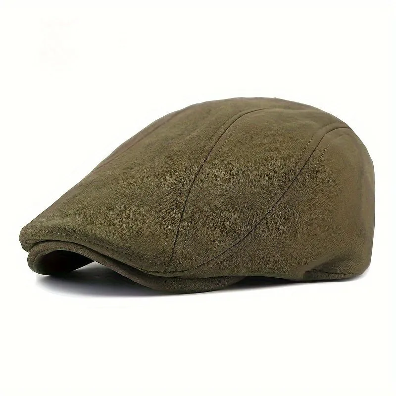 Suede Driver Cap