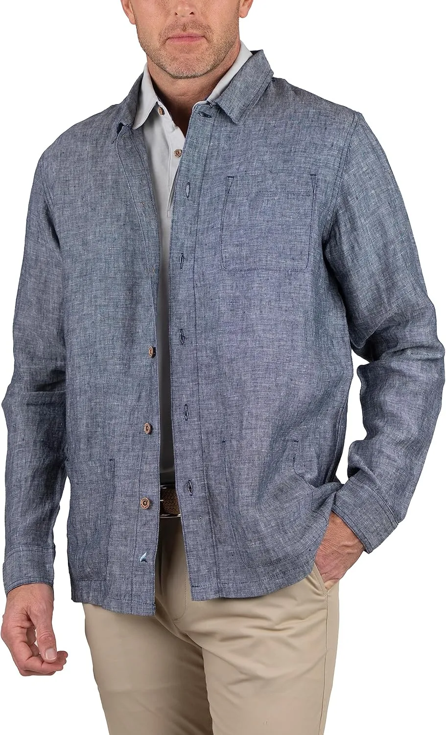 Tailor Vintage PUREtec Cool® Linen Chore Jacket