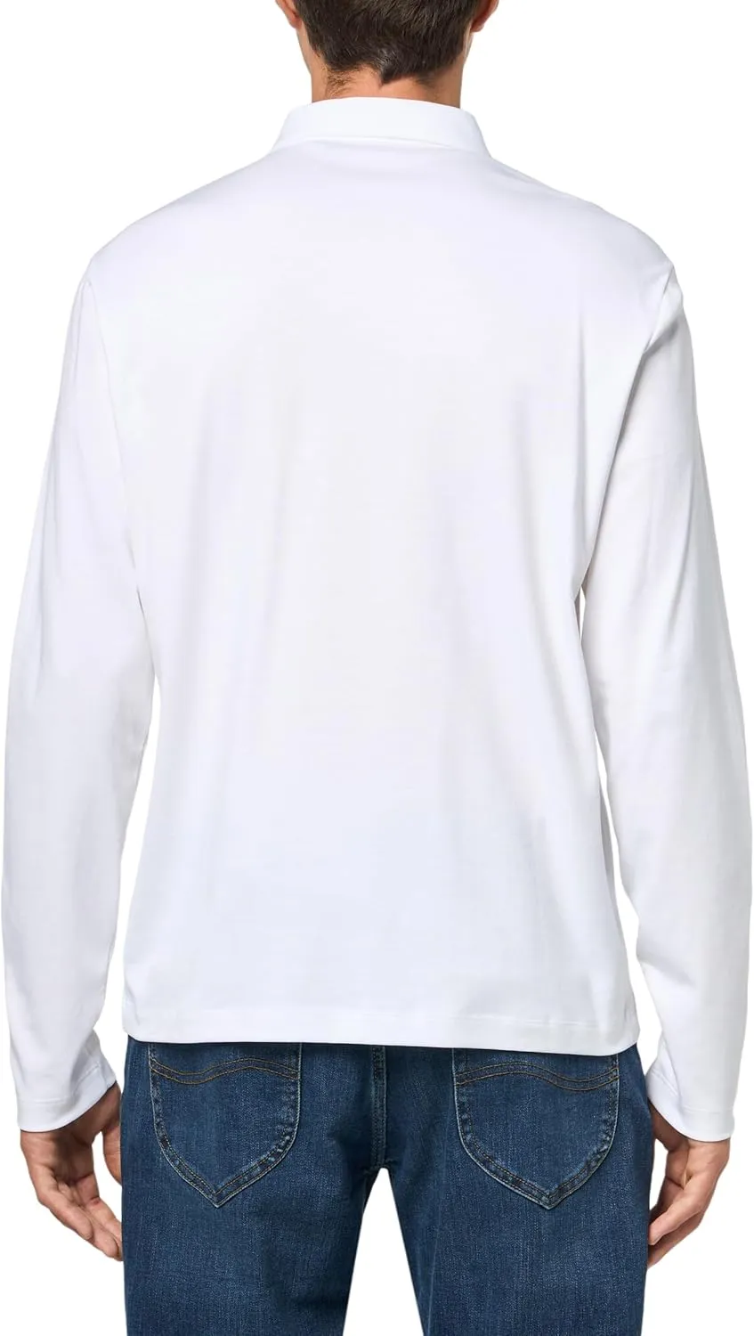 Theory Men's Polo Long Sleeve in Clinton Knit
