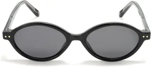 TIJN Olisa Retro Oval Sunglasses for Women Men,Polarized UV Protection Shades,Stylish Frame Sun Glasses,Trendy Sunnies