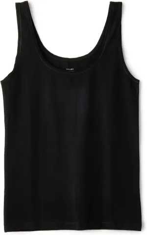Tilley Women's Organic Cotton Scoop Neck Tank Top – Lightweight Soft Sleeveless Shirt for Layering, Travel & Everyday Comfort