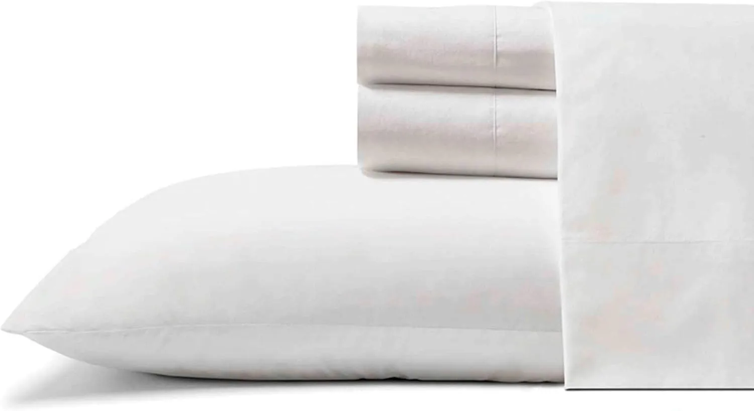 Tommy Bahama - Queen Sheets, Cotton Percale Bedding Set, Crisp & Cool, Stylish Bedding Set (Cool Zone White, Queen)
