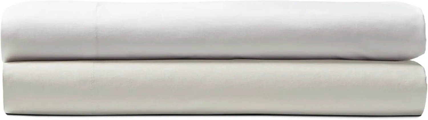Tommy Bahama - Queen Sheets, Cotton Percale Bedding Set, Crisp & Cool, Stylish Bedding Set (Cool Zone White, Queen)