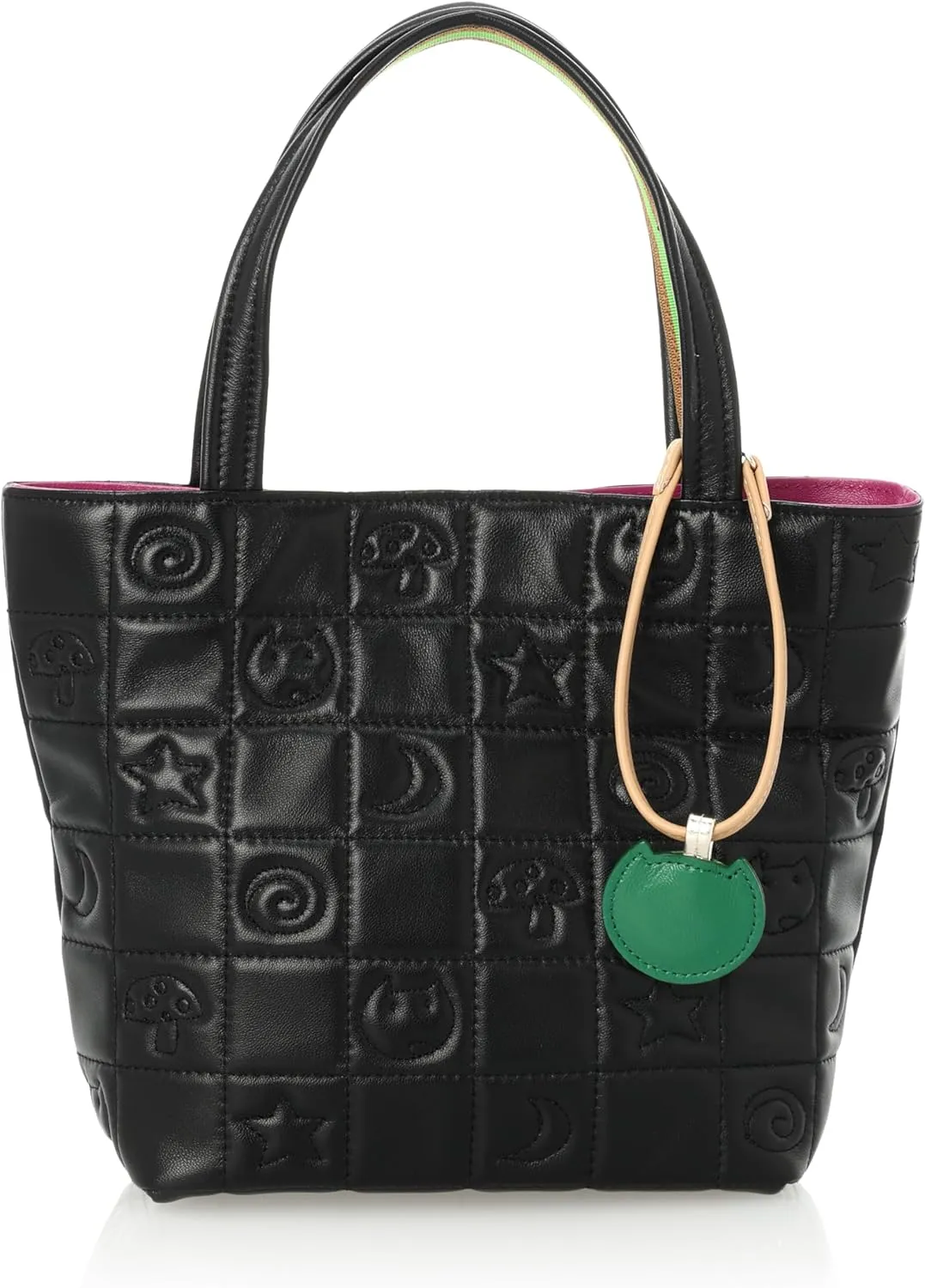 Tsumori Chisato Cat Quilted Handbag Charm Bag