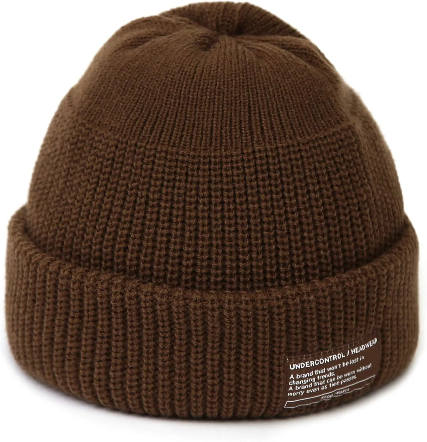 UNDERCONTROL Winter Trawler Fisherman Beanie Men Women Unisex Stylish Plain Docker Skull Hat Roll up Watch Cap Color Pack