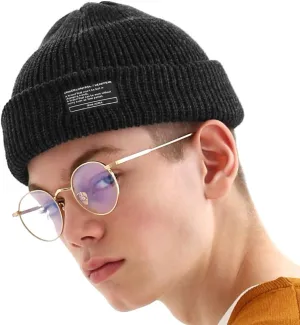 UNDERCONTROL Winter Trawler Fisherman Beanie Men Women Unisex Stylish Plain Docker Skull Hat Roll up Watch Cap Color Pack
