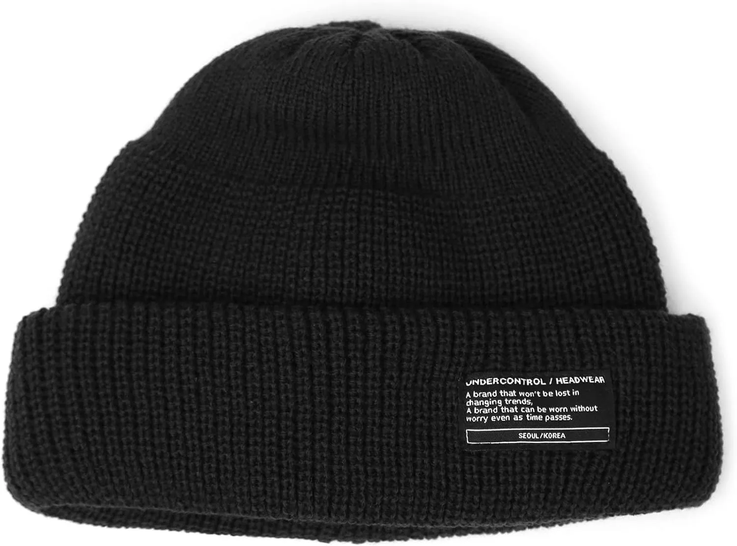 UNDERCONTROL Winter Trawler Fisherman Beanie Men Women Unisex Stylish Plain Docker Skull Hat Roll up Watch Cap Color Pack