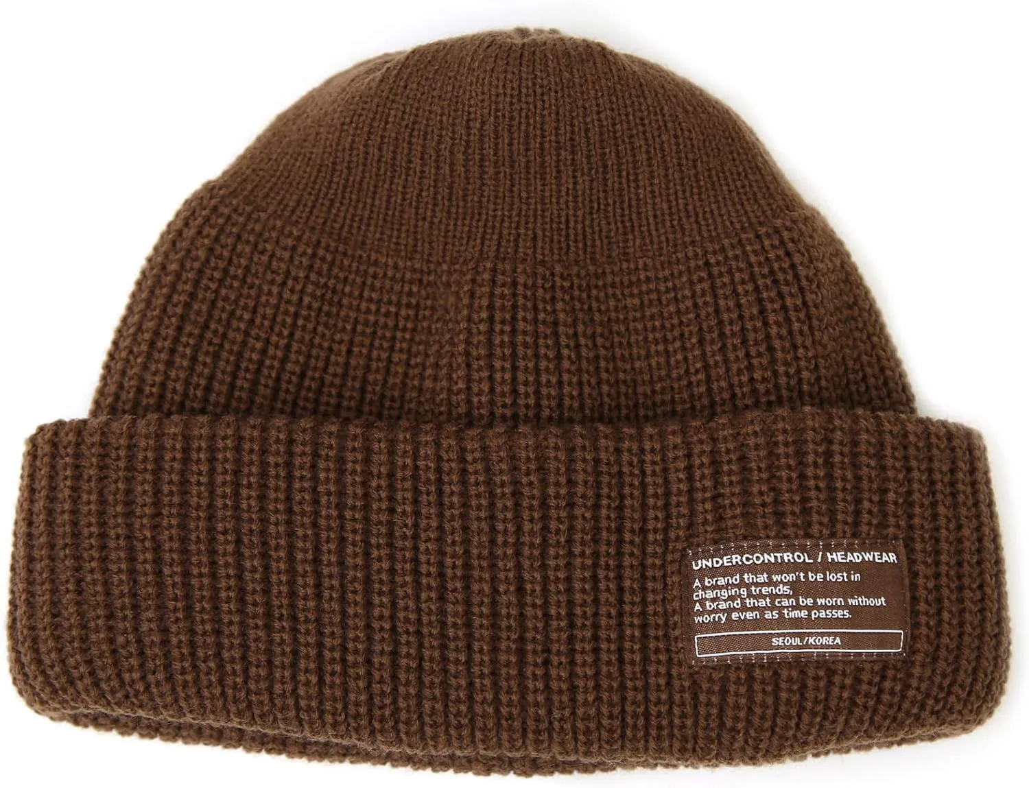 UNDERCONTROL Winter Trawler Fisherman Beanie Men Women Unisex Stylish Plain Docker Skull Hat Roll up Watch Cap Color Pack