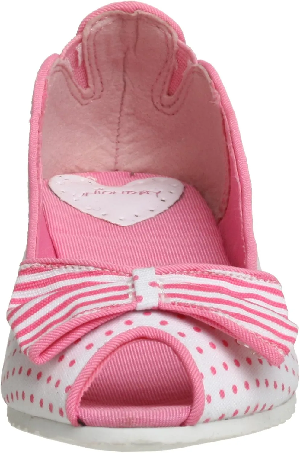 UNIONBAY Little Kid/Big Kid Queenie-dot-g Peep Toe Flat