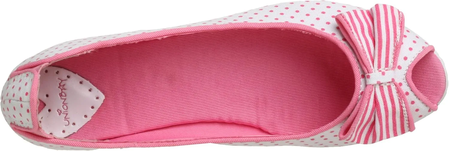 UNIONBAY Little Kid/Big Kid Queenie-dot-g Peep Toe Flat