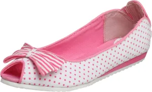 UNIONBAY Little Kid/Big Kid Queenie-dot-g Peep Toe Flat