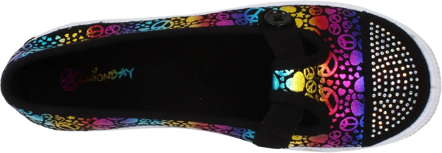 UNIONBAY Peace Love Sneaker (Little Kid/Big Kid)