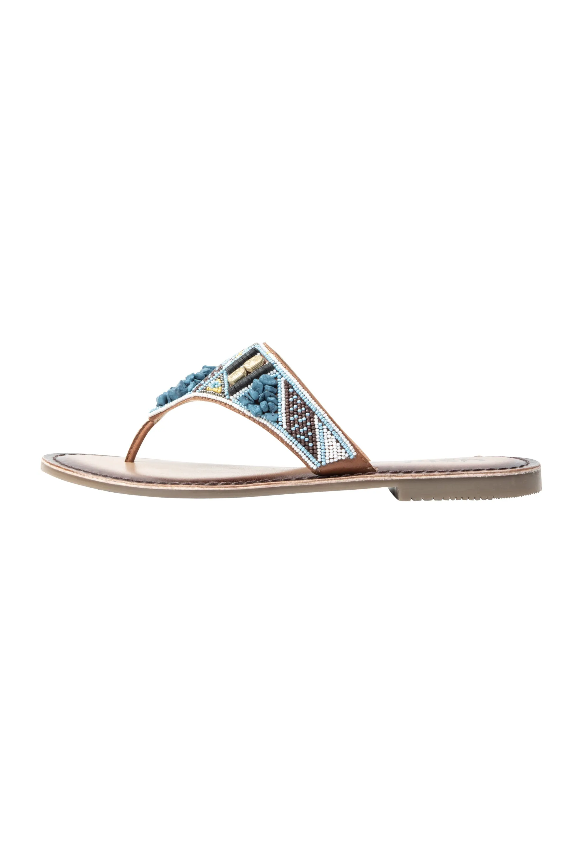 usha FESTIVAL Women's Beaded Sandals