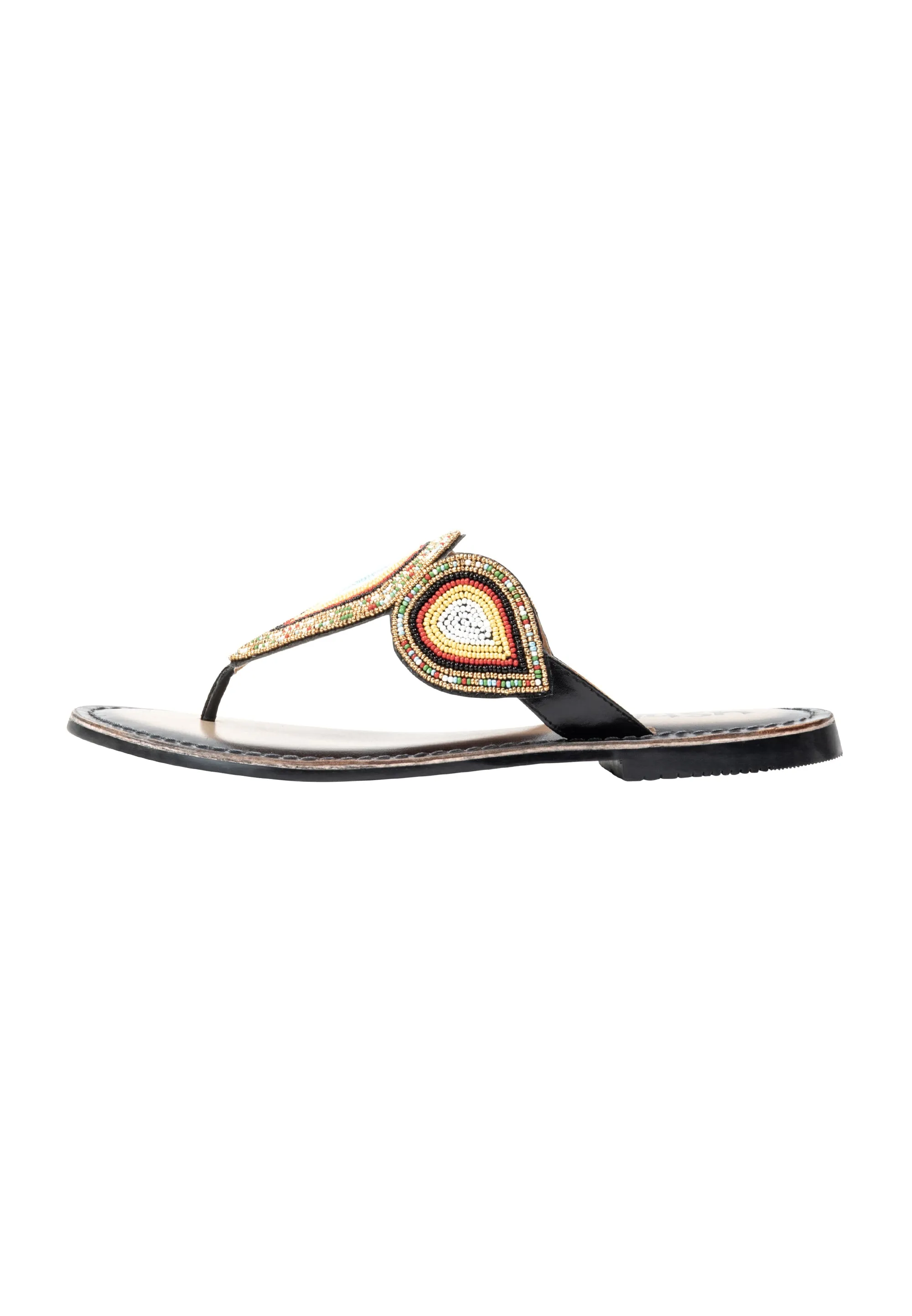 usha FESTIVAL Women's Beaded Sandals