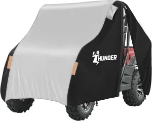 UTV Cover, 300D Side by Side Cover 2-3 Seater Compatible with Polaris Ranger RZR Can Am Defender Commander Rhino Pioneer Kawasaki Mule Teryx