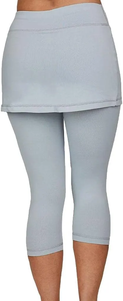 UV Staples Abaza 13in Womens Tennis Skirt with Capri Leggings