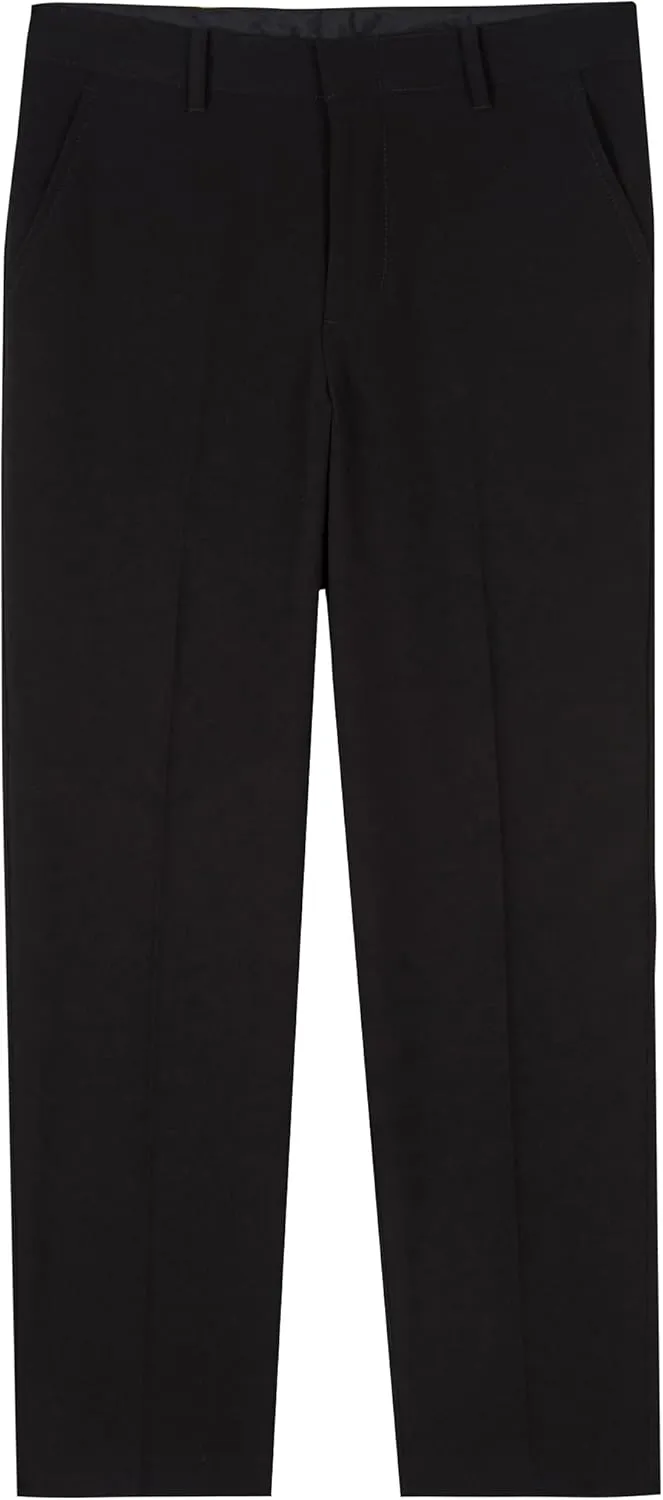 Van Heusen Boys' Flex Stretch Flat Front Dress Pants