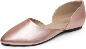 VenusCelia Women's D'Orsay Flat Shoe