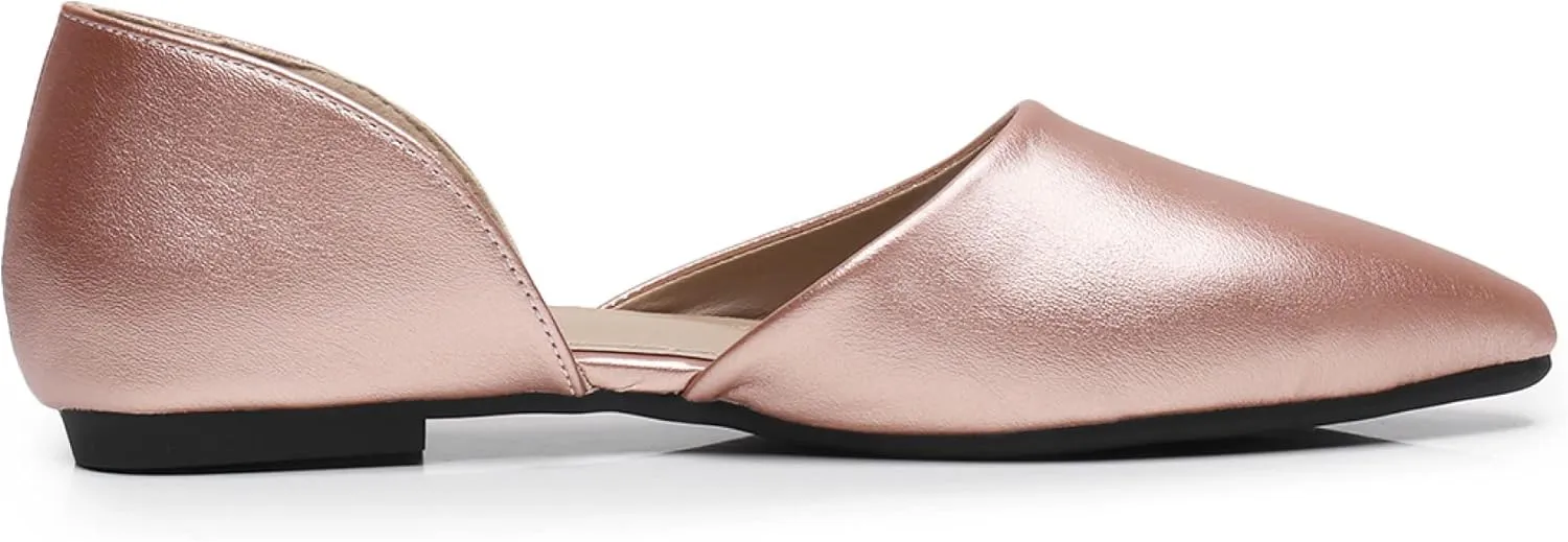 VenusCelia Women's D'Orsay Flat Shoe