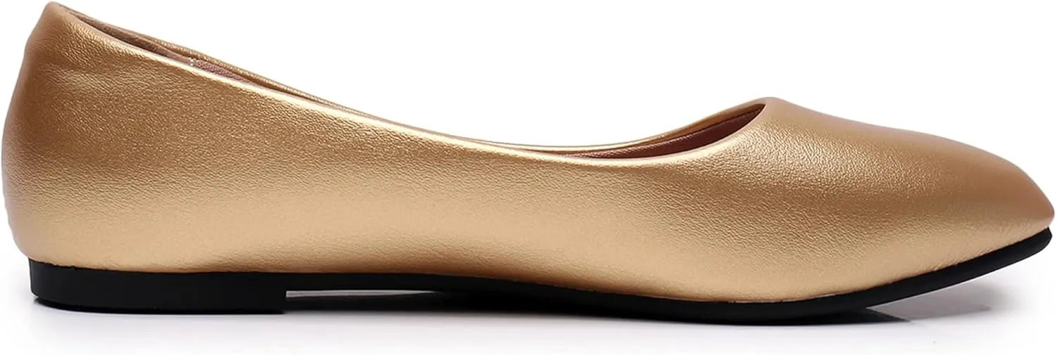 VenusCelia Women's Tile-Toe Flat Shoe