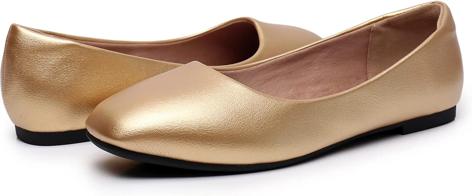 VenusCelia Women's Tile-Toe Flat Shoe