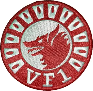 VF-1 Wolfpack Squadron Patch – Sew On, 4"