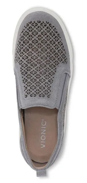 Vionic Slate Kimmie Perf Womens Casual Sneakers