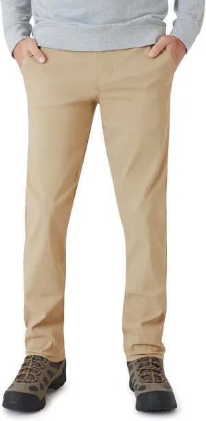 Weatherproof Vintage Men's Regular Fit Excursion Pants - Ultra Stretch Casual Flat Front Chino
