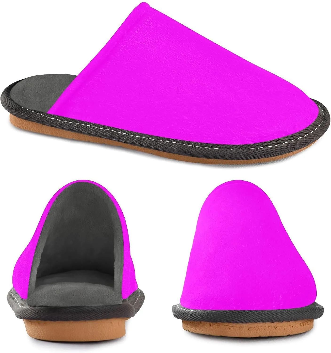 Wheat House Slippers for Women Men Non-Slip Comfortable Slippers