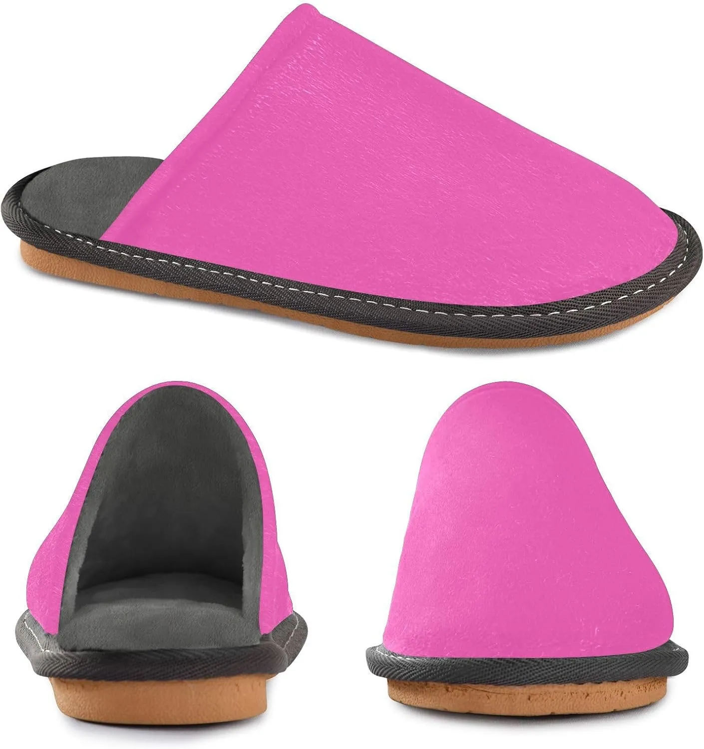 Wheat House Slippers for Women Men Non-Slip Comfortable Slippers