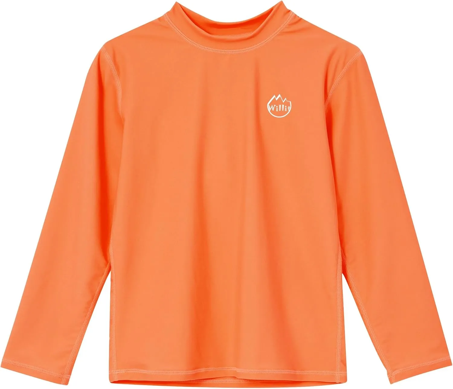 Willit Boys Rash Guard Swim Shirt Baby/Toddler Long Sleeve UPF 50  Sun Protection SPF Quick Dry Shirt