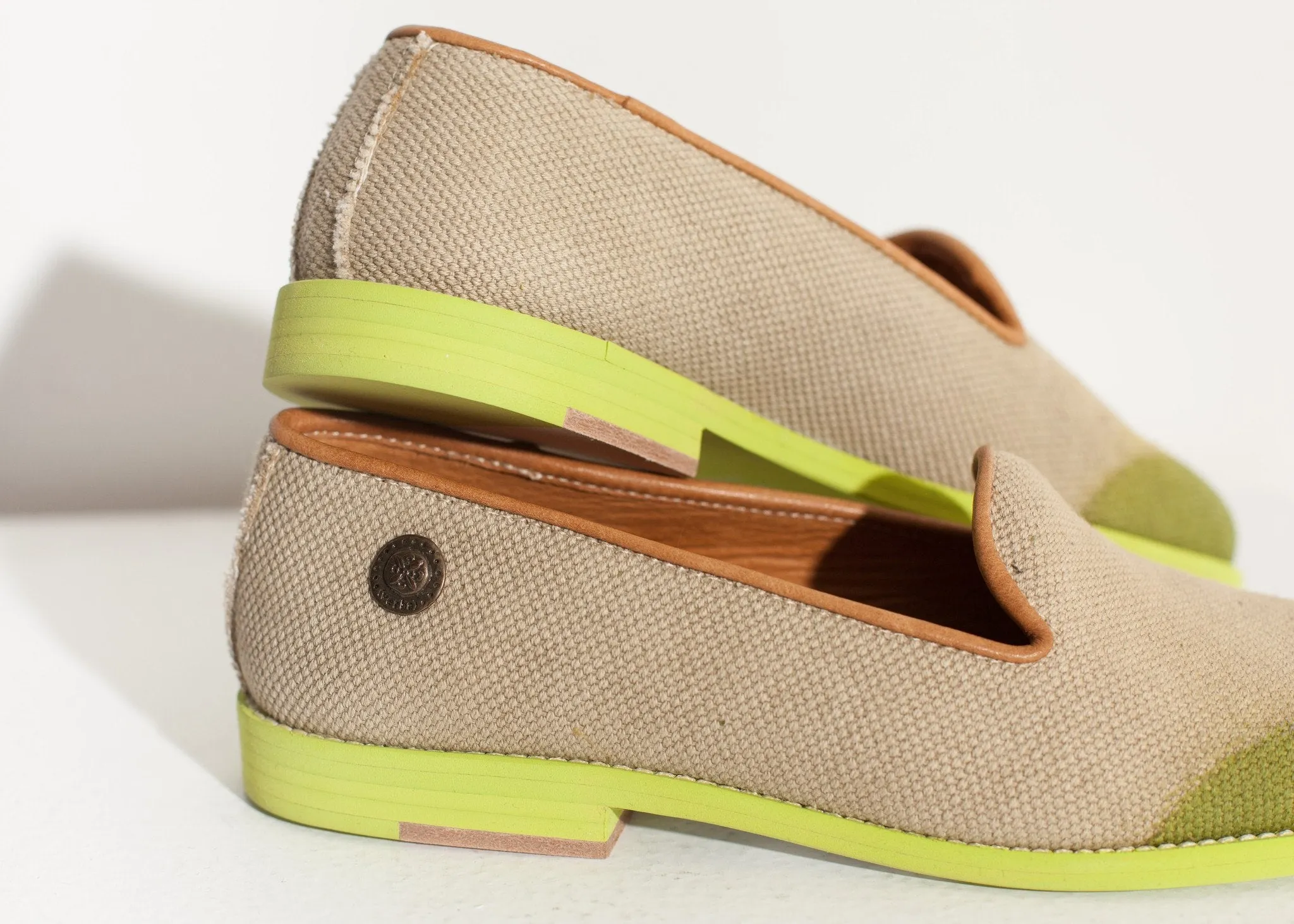 Wingtip Loafer Weather-resistant in Lime Complete product line