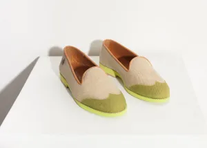 Wingtip Loafer Weather-resistant in Lime Complete product line