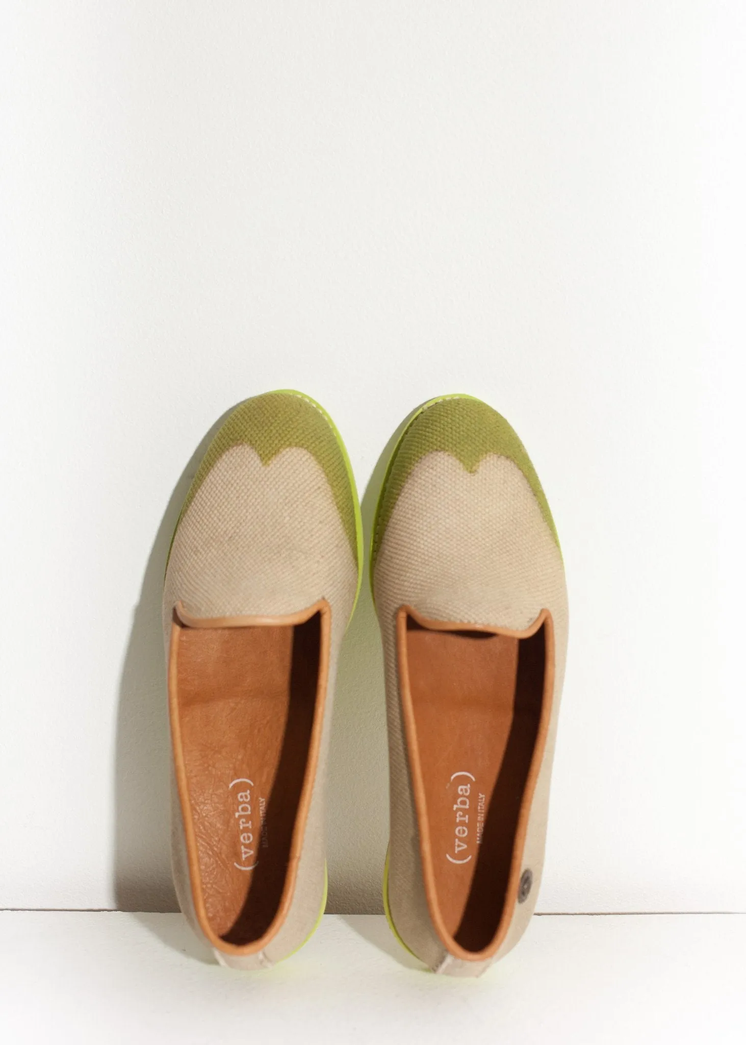 Wingtip Loafer Weather-resistant in Lime Complete product line