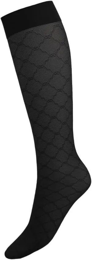 Wolford Women's Sheer Pattern Knee-Highs