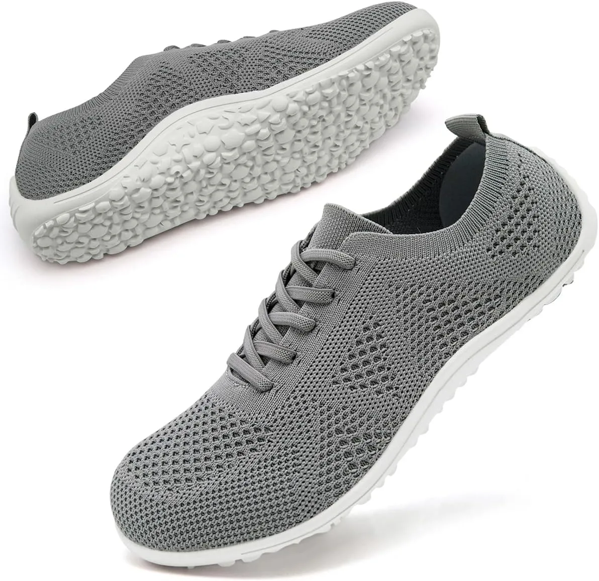 Women Barefoot Shoes Slip on Canvas Walking Sports Zero Drop Sole Casual Sneakers Comfortable Breathable Minimalist Soft Beach Outdoor Shoes