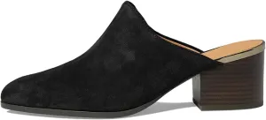 Women Chunky Block Heel Mules Pointed Closed Toe Suede Mule Sandals Slip-On Stacked Heels Booties Backless 2" Heeled Slide Shoes Comfort Fashion Casual Office Homecoming Retro 4-11 M US