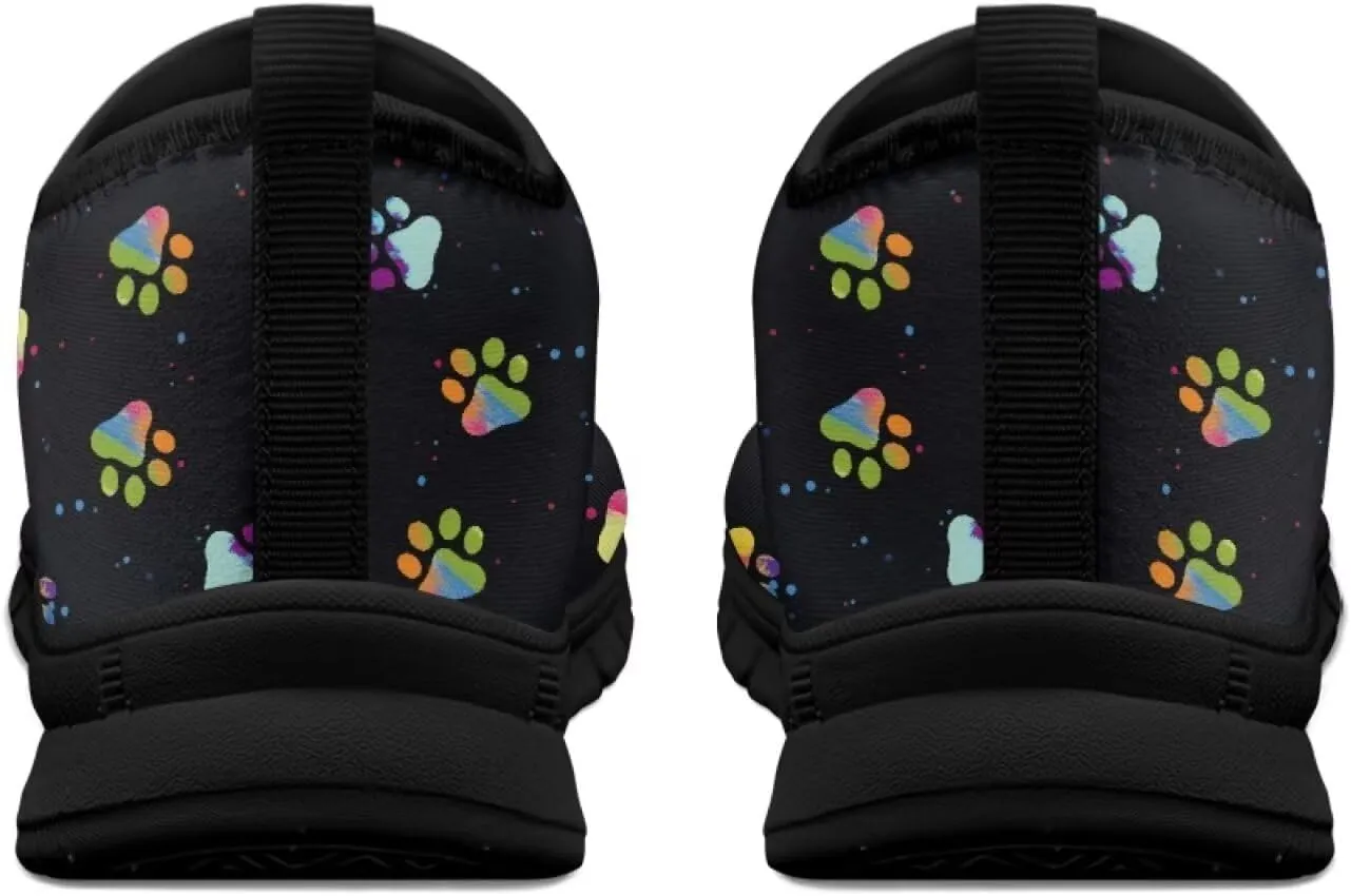 Women's Animals Pattern Sneaker Low Cut Slip on Comfortable Lightweight Walking Anti Slip